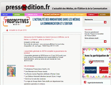 Tablet Screenshot of presseedition.fr